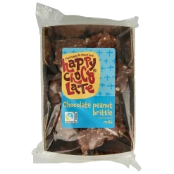 Happy Chocolate Chocolade pindarotsen melk bio