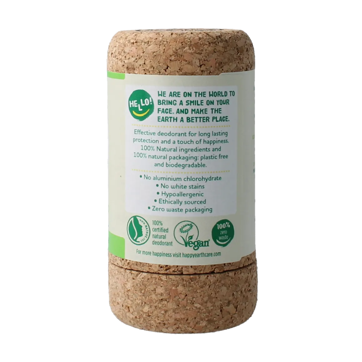 Happy Earth Pure crystal deodorant unscented