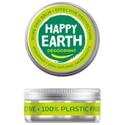 Happy Earth Pure deodorant balm bergamot