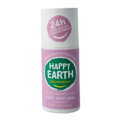 New Happy Earth Pure deodorant roll-on lavender ylang