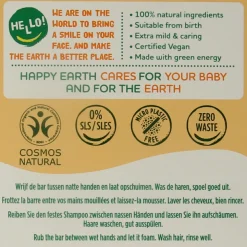 Happy Earth Shampoobar voor baby & kids