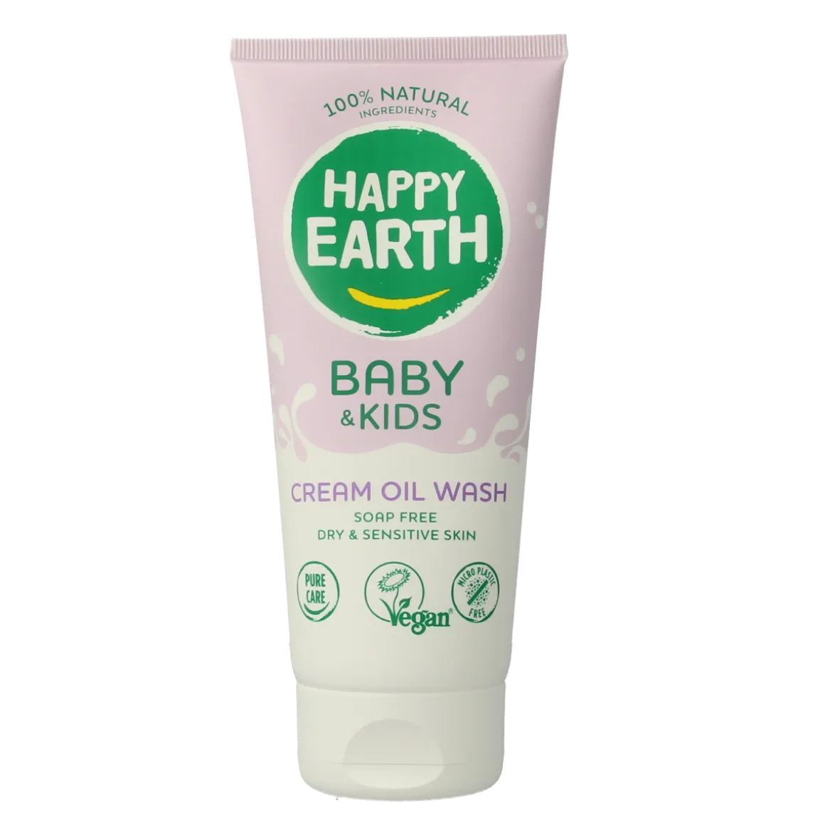 Happy Earth Wasgel creme olie baby & kids