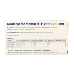 New Healthypharm Paracetamol kinderen 240mg