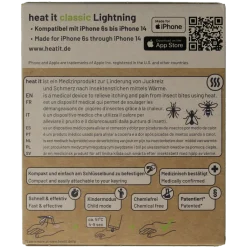 New Heat-it Insect bite healer lightning