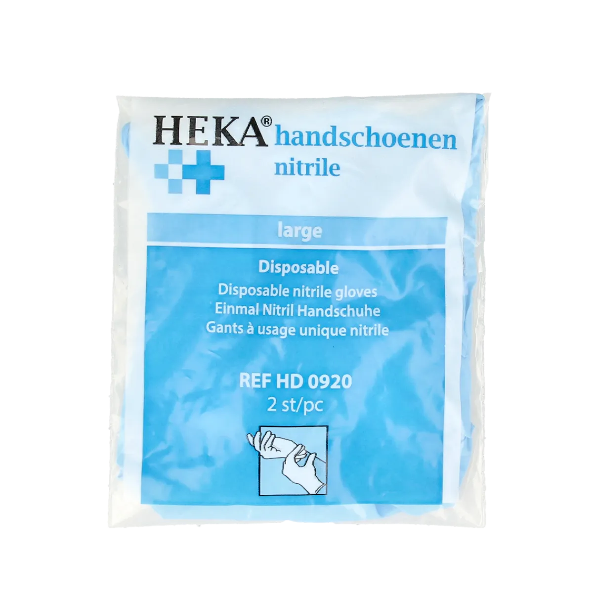 New Heka Handschoen nitril maat L
