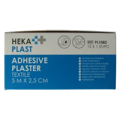 Online Hekaplast Hechtpleister textiel 5 x 2.5cm