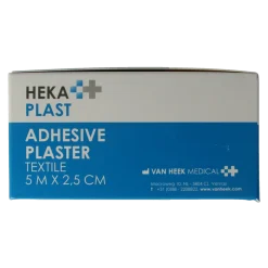 Online Hekaplast Hechtpleister textiel 5 x 2.5cm