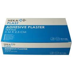 Online Hekaplast Hechtpleister textiel 5 x 2.5cm