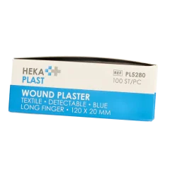 Best Hekaplast Vingerpleister detectable 120 x 20 haccp elastisch