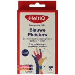 Heltiq Detecteerbare pleisters blauw