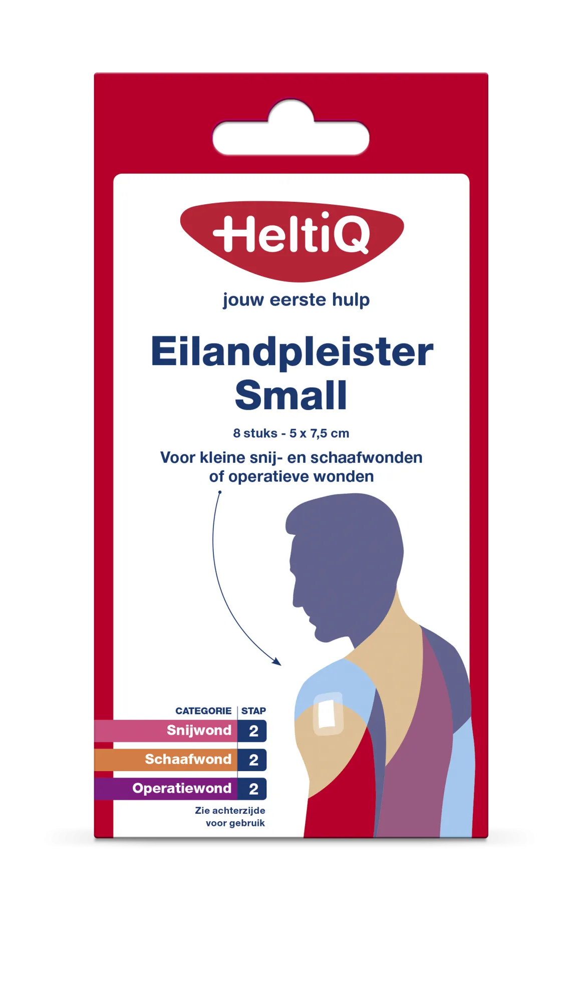 Heltiq Eilandpleisters small 5 x 7.5cm