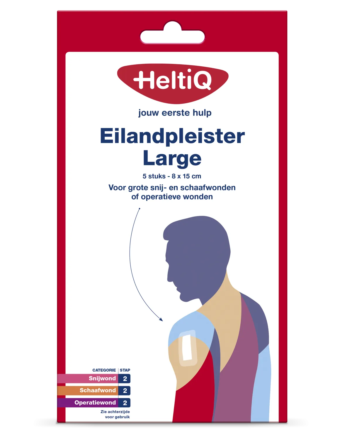 Clearance Heltiq Eilandpleisters 8 x 10cm