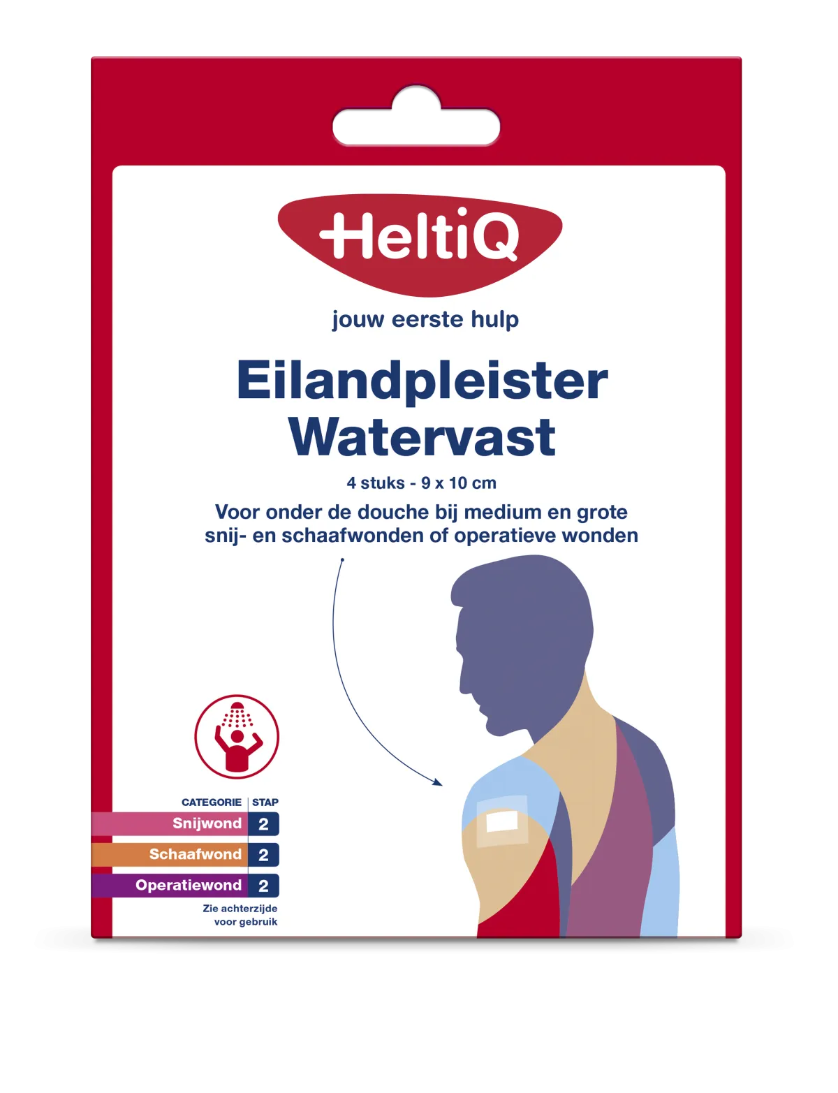 New Heltiq Eilandpleister watervast 9 x 10cm