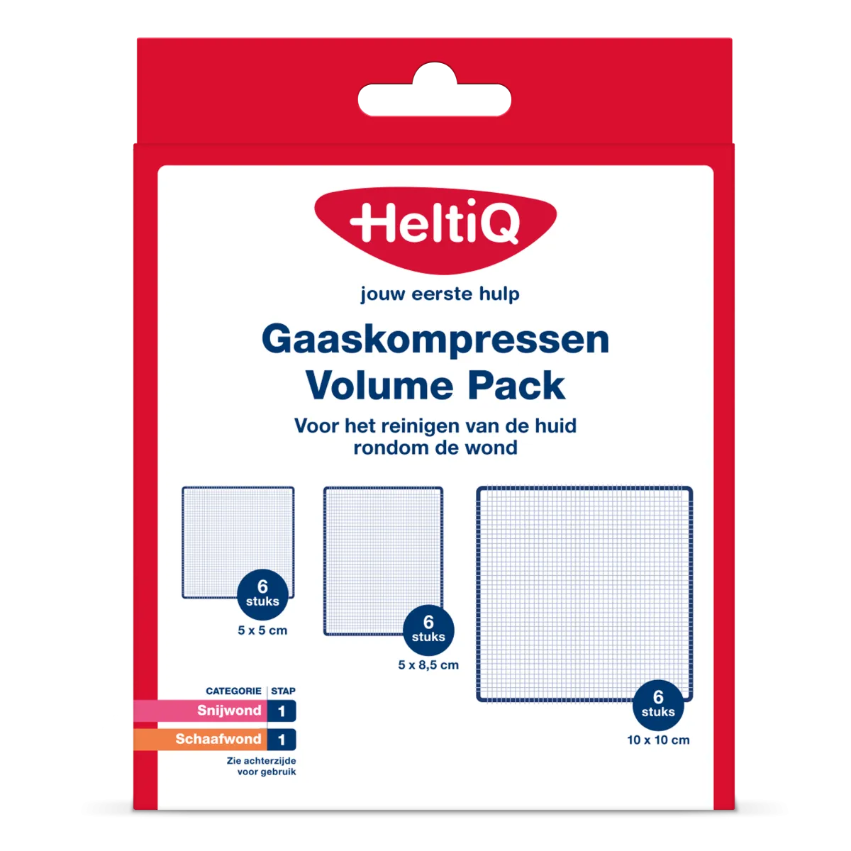 Hot Heltiq Gaaskompressen volume pack
