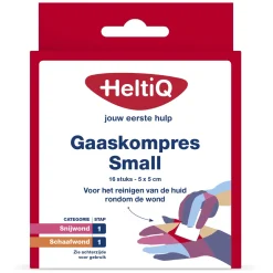 Heltiq Gaaskompressen 5 x 5cm