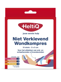 Heltiq Niet verklevend wondkompres 5 x 5cm