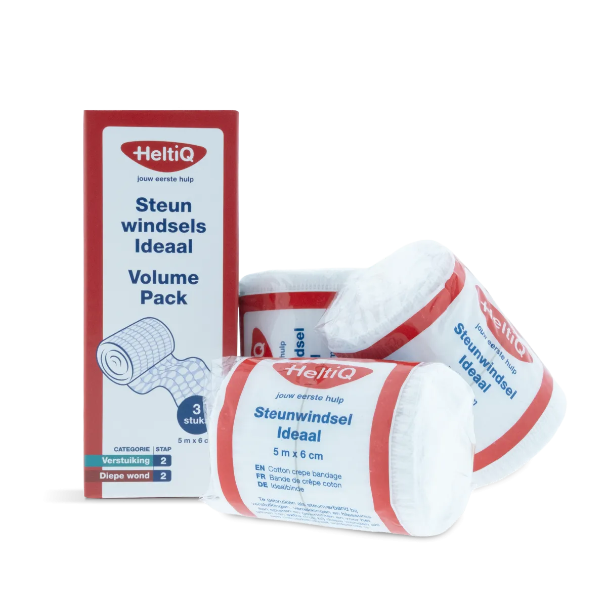 Clearance Heltiq Steunwindsels volume pack