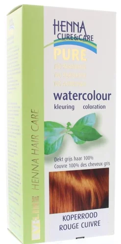 Best Henna Cure&Care Watercolour koperrood