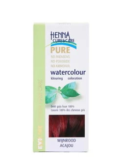 Henna Cure&Care Watercolour wijnrood
