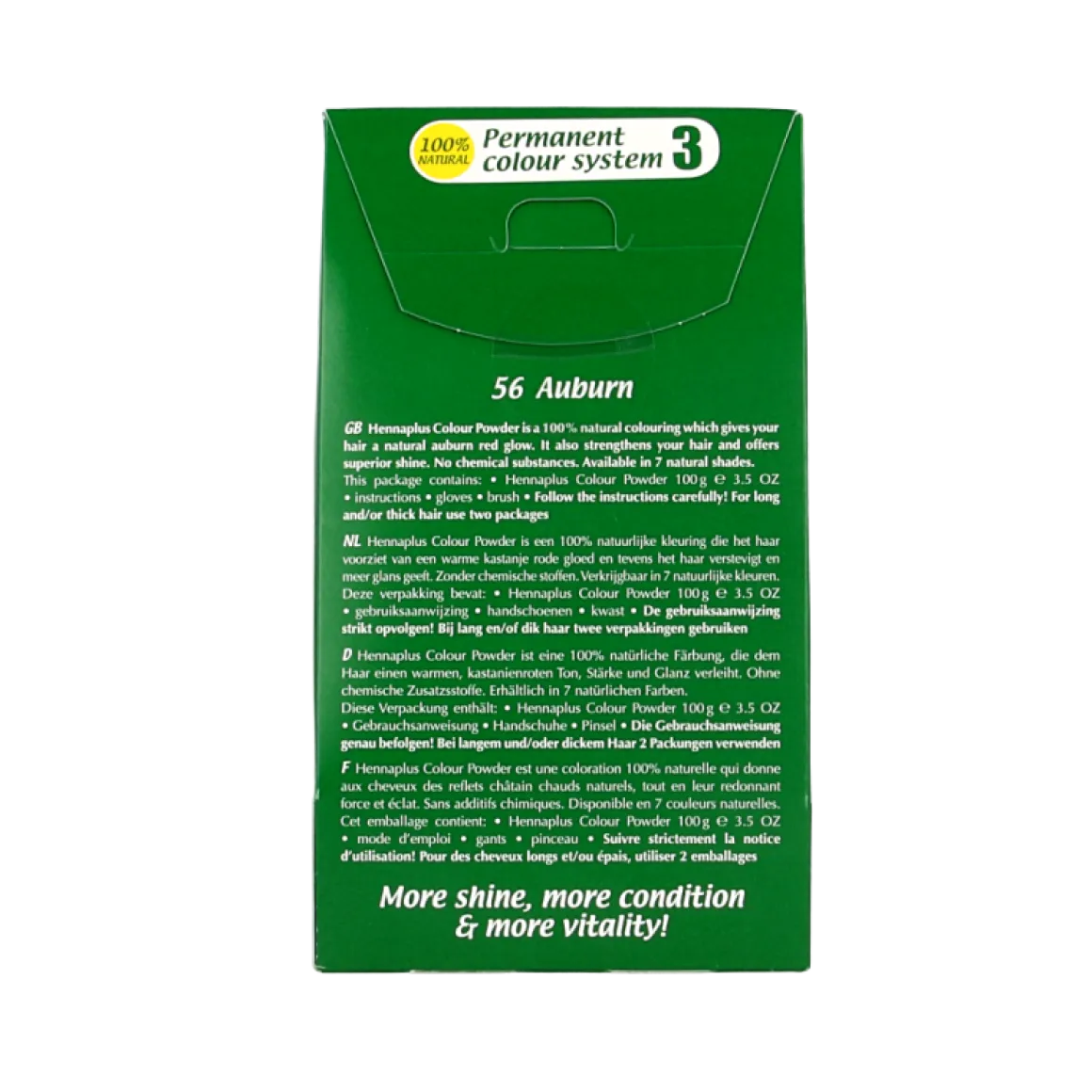 Henna Plus Colour powder 56 auburn