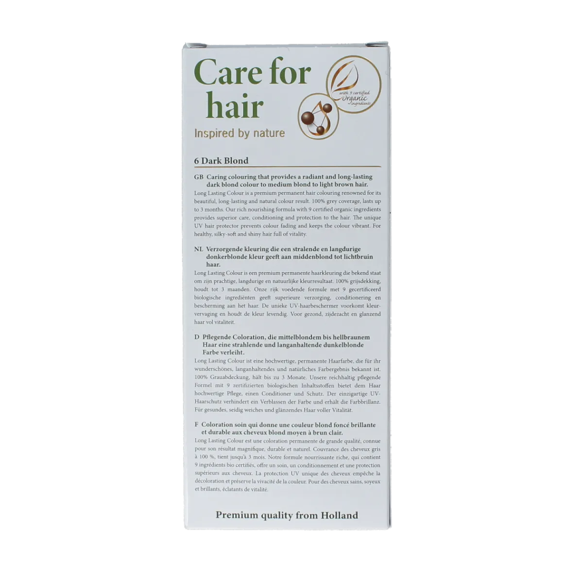 Henna Plus Long lasting colour 6 dark blond