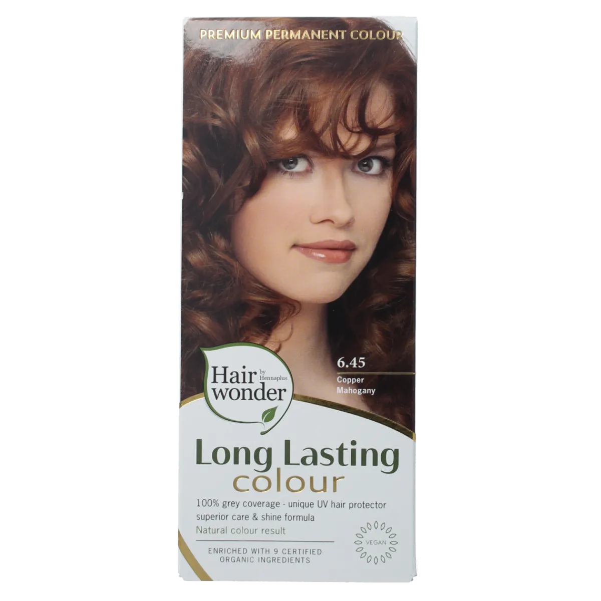 Clearance Henna Plus Long lasting colour 6.45 copper mahogany