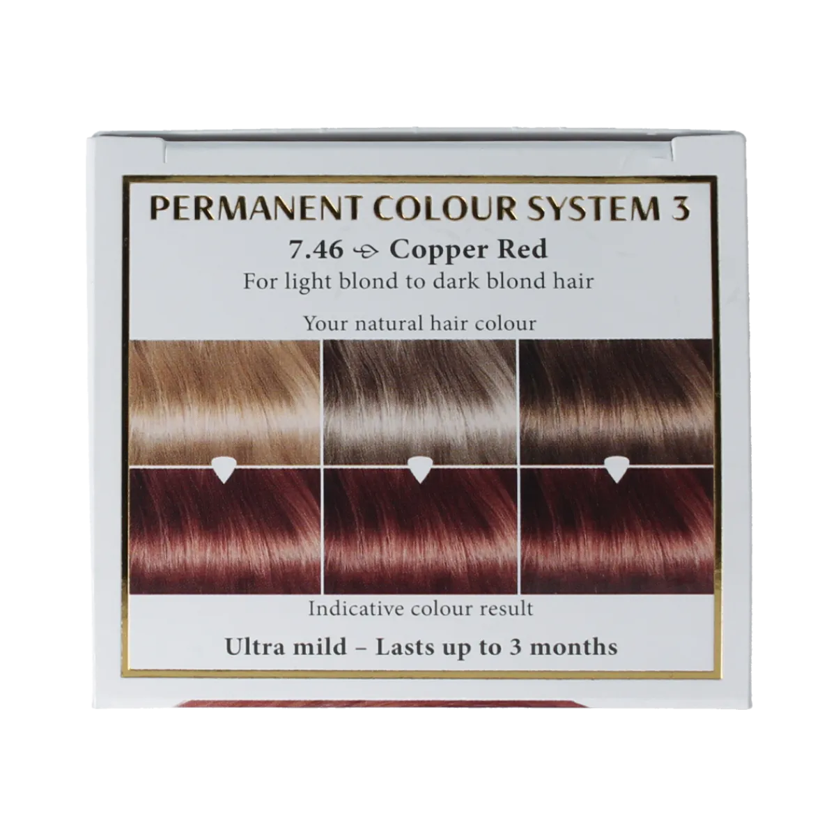 New Henna Plus Long lasting colour 7.46 copper red