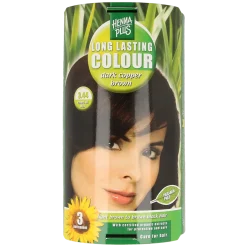 Best Henna Plus Long lasting colour 3.44 dark copper brown