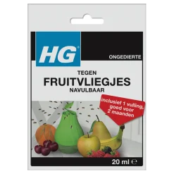 HG X fruitvliegjesval