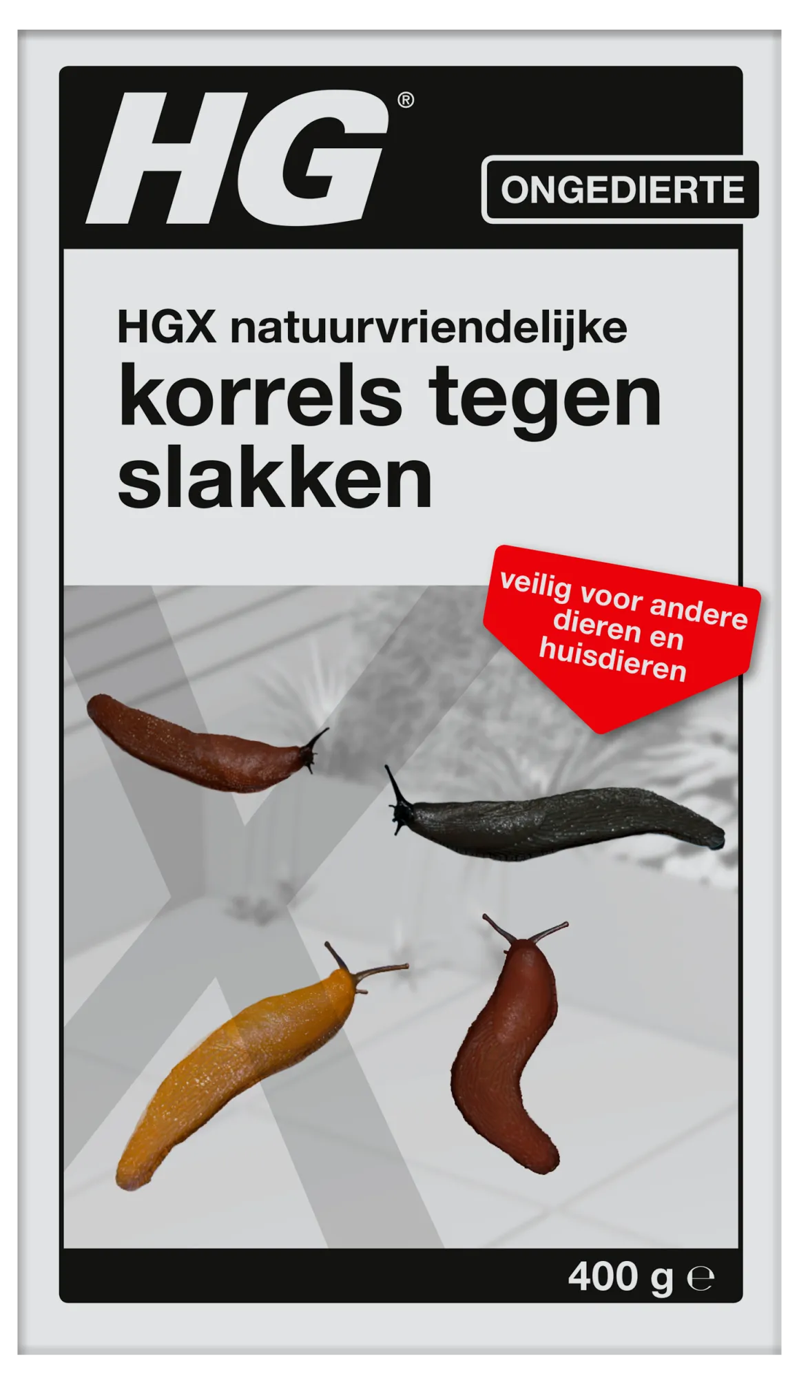HG X korrels tegen slakken