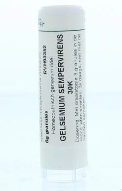 Best Homeoden Heel Gelsemium sempervirens 30K