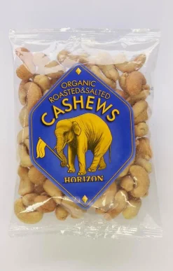 Horizon Cashewnoten geroosterd en gezout bio