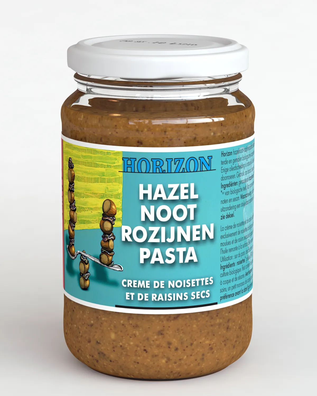 Sale Horizon Hazelnoot rozijnenpasta eko bio