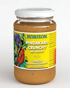 Horizon Pindakaas crunchy met zeezout eko bio