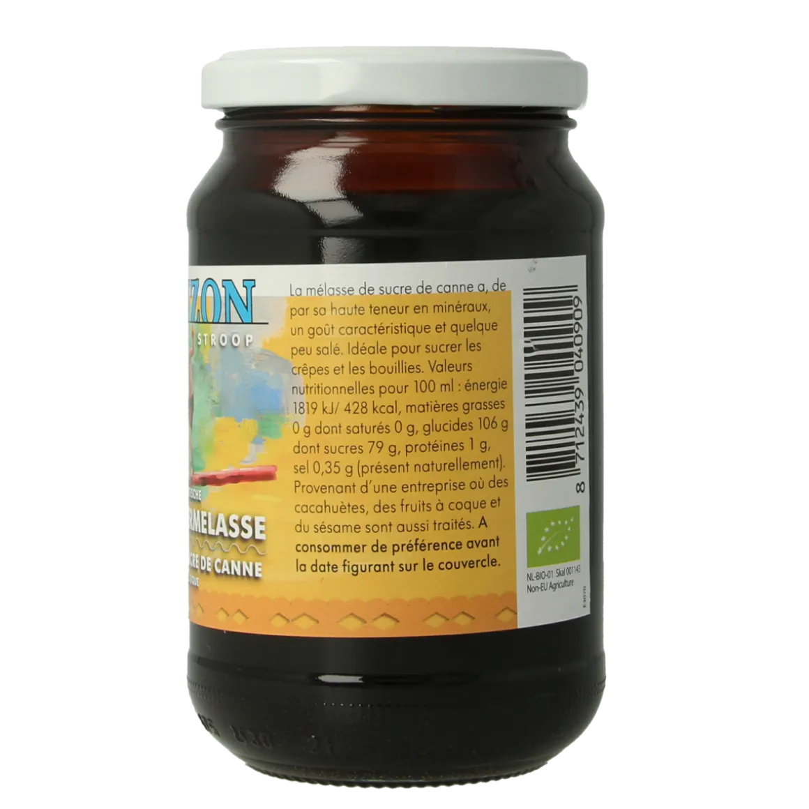 Horizon Rietsuikermelasse eko bio