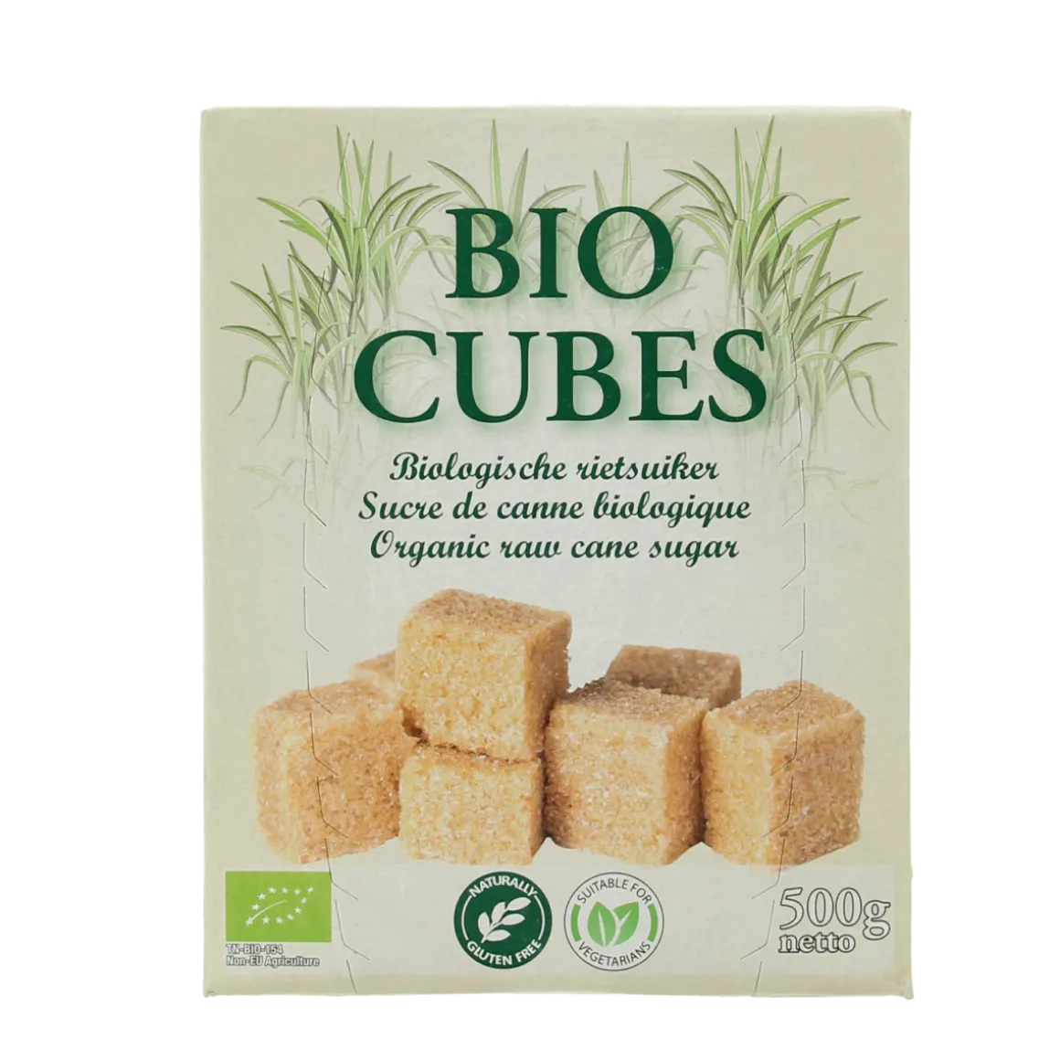 Hygiena Cubes rietsuikerklontjes bio