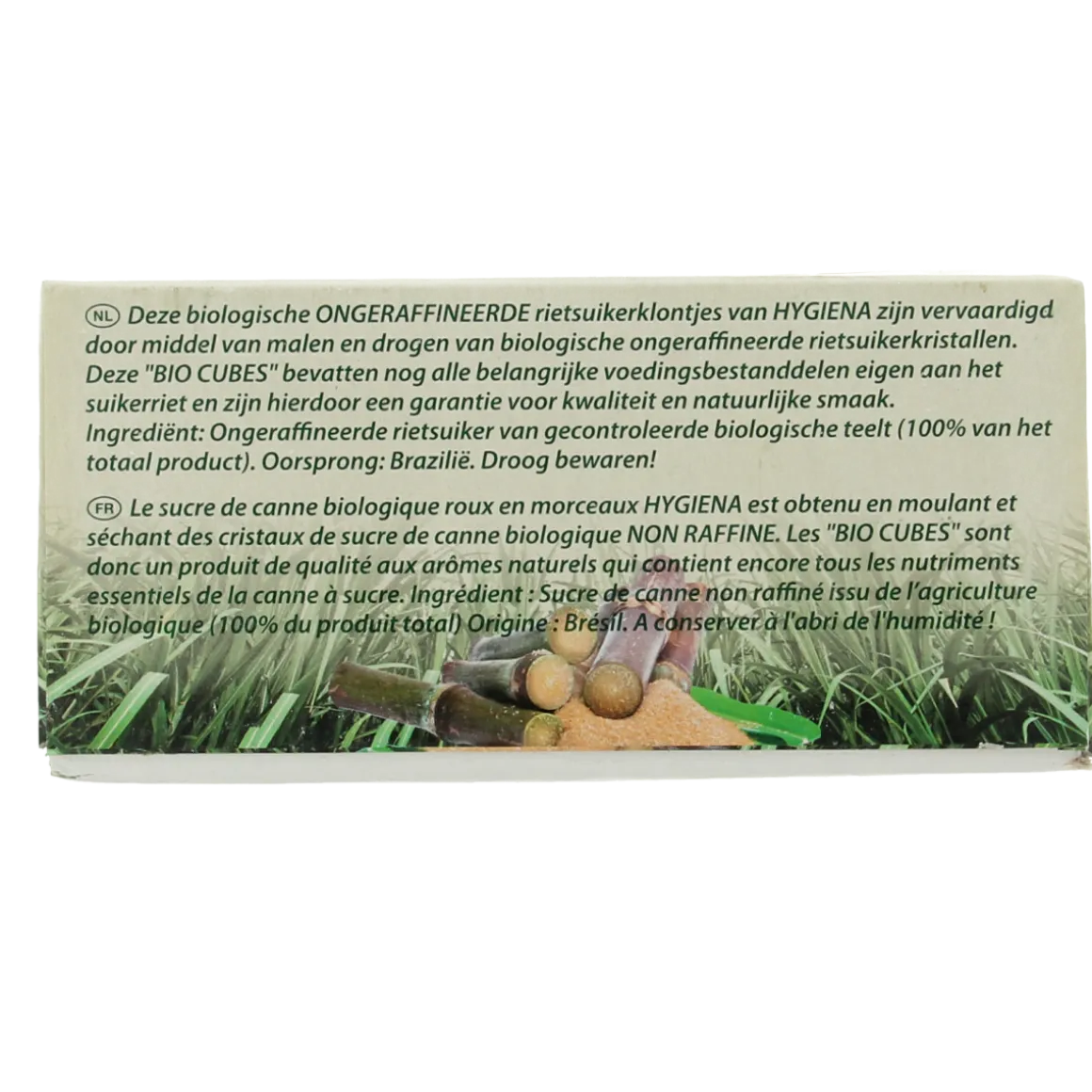 Hygiena Cubes rietsuikerklontjes bio