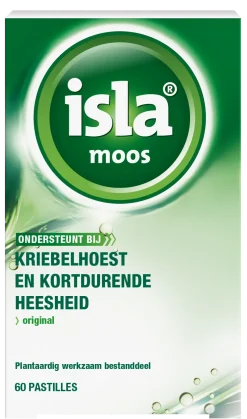 Online Isla Moos keelpastille