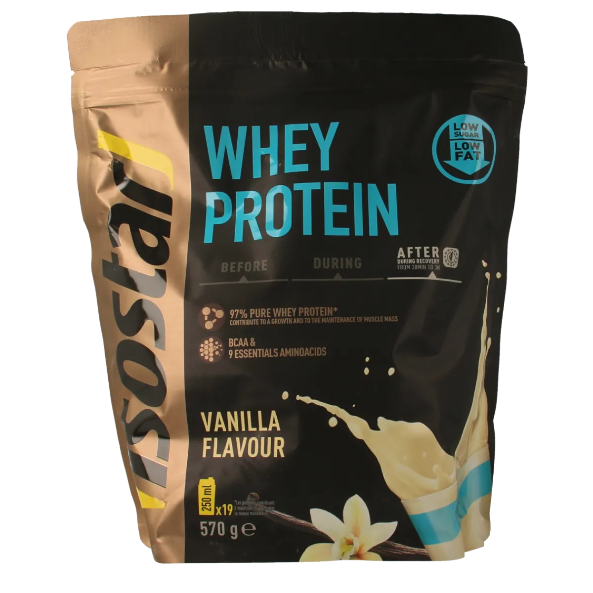 New Isostar Whey protein vanilla