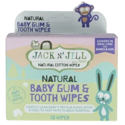 Outlet Jack N Jill Natural baby gum & tooth wipes