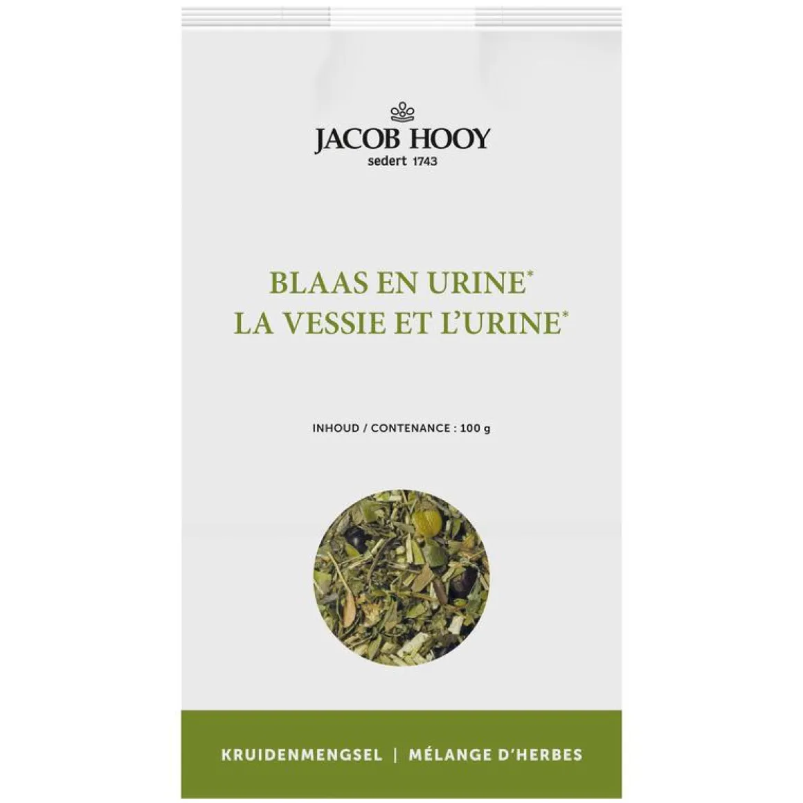 Jacob Hooy Blaas en urine