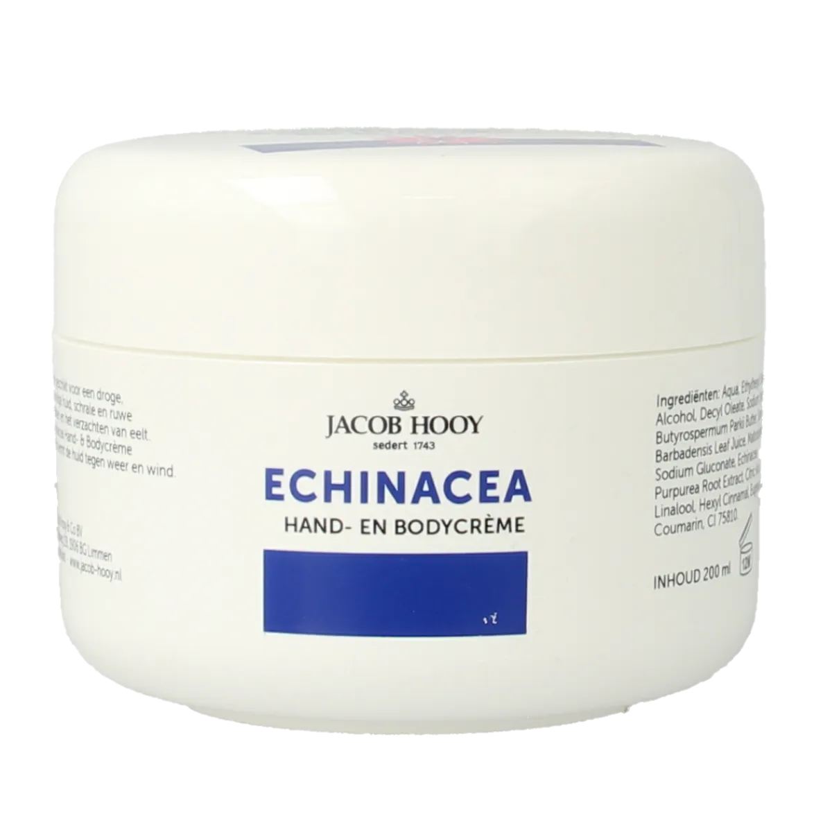 Online Jacob Hooy Echinacea/aloe vera hand en bodycreme