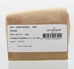 Outlet Jacob Hooy Hennapoeder neutraal
