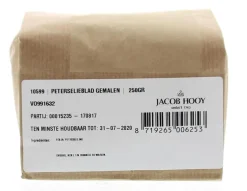 Jacob Hooy Peterselieblad gemalen