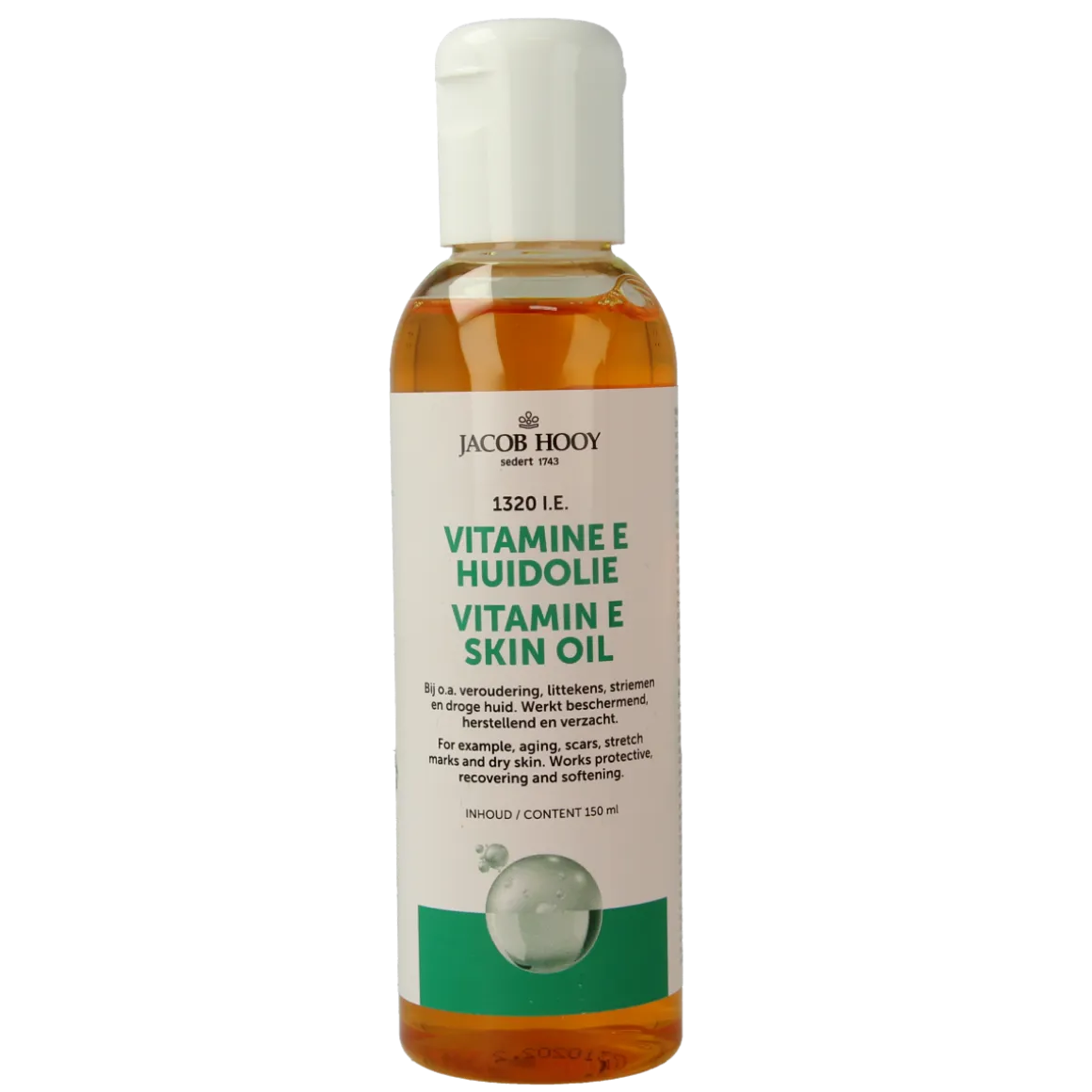 Jacob Hooy Vitamine E huidolie