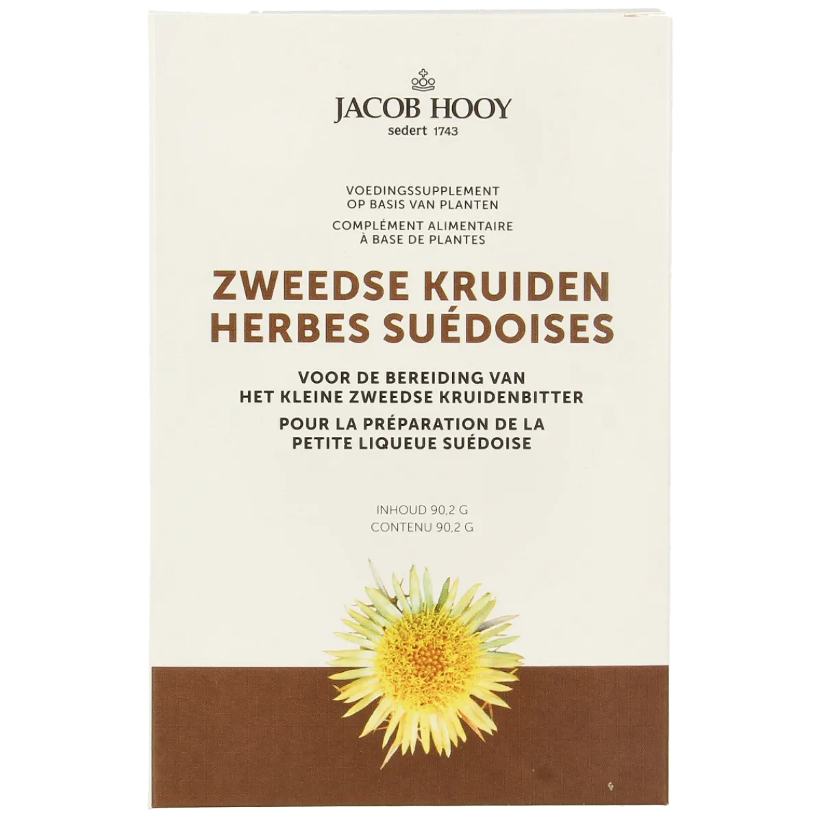 Discount Jacob Hooy Zweedse kruiden klein met kamfer
