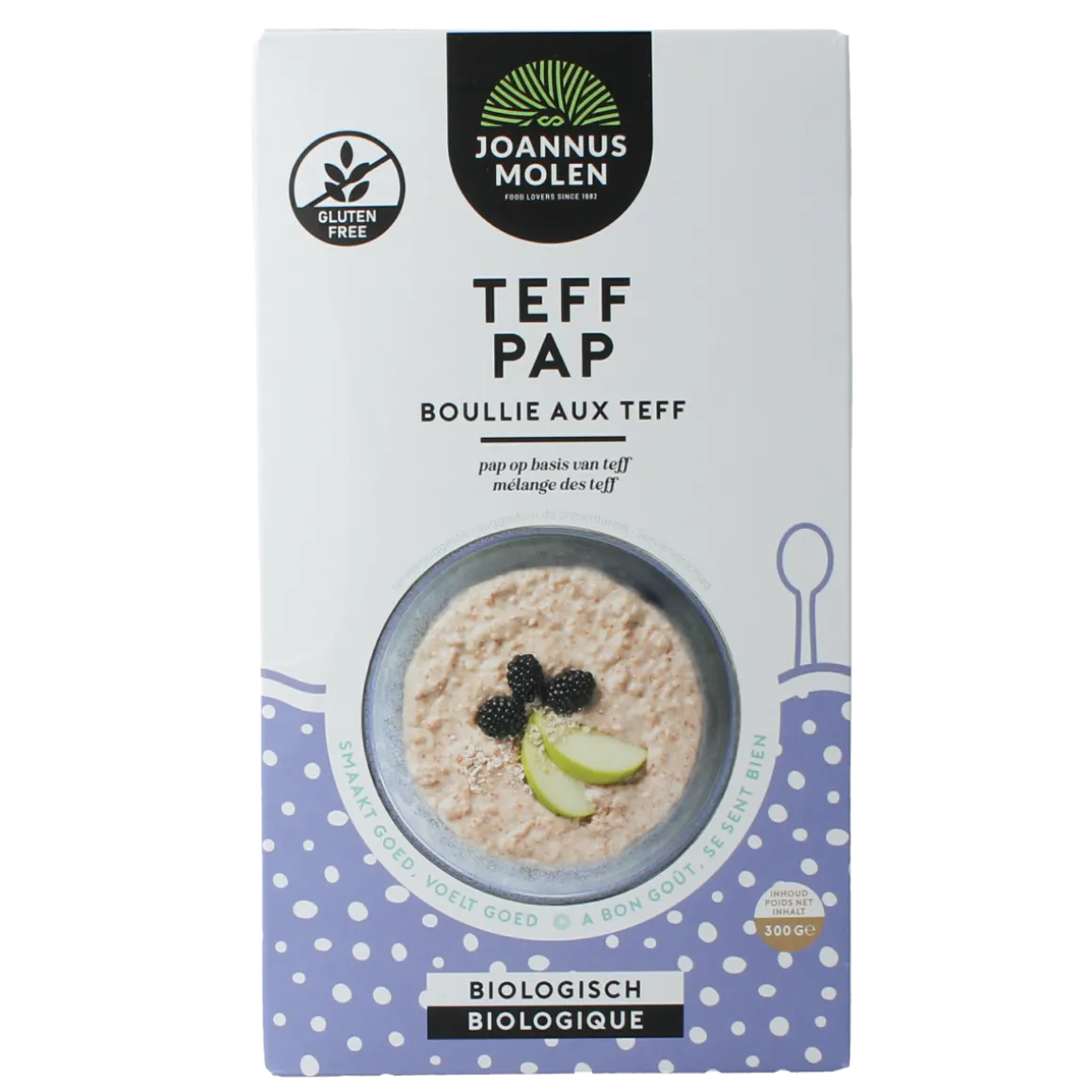 Joannusmolen Teff pap bio