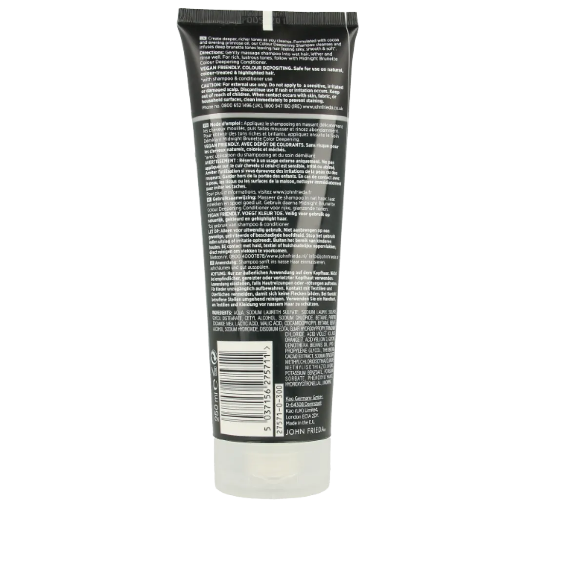 John Frieda Brilliant brunette midnight brunette shampoo