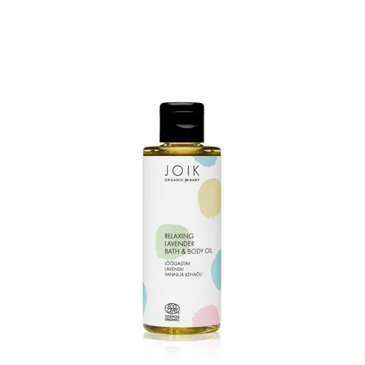Joik Organics Baby relaxing lavender bath & body oil organic