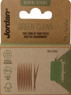 Jordan Green clean tandenstoker dun